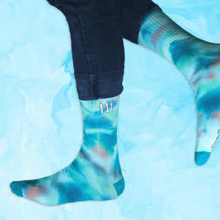 Hattifatteners Tie Dye Men Socks