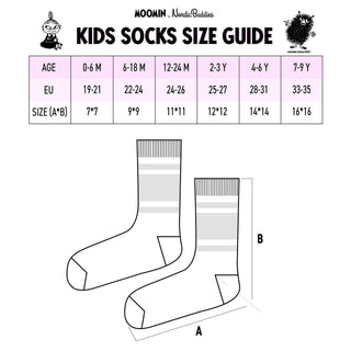 Snorkmaiden and Little My Kids Socks, Double Pack
