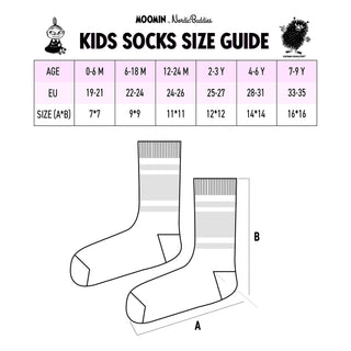 Snorkmaiden and Little My Baby Socks, Double Pack