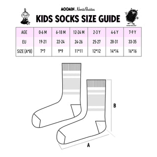 Snorkmaiden and Little My Baby Socks, Double Pack
