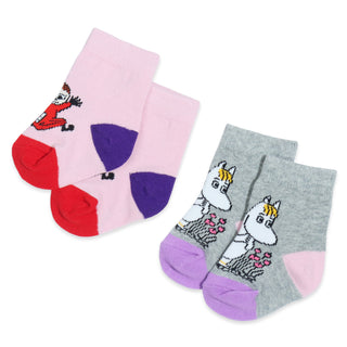 Snorkmaiden and Little My Baby Socks, Double Pack