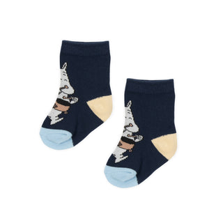 Stinky & Moomintroll Baby Socks, Double Pack