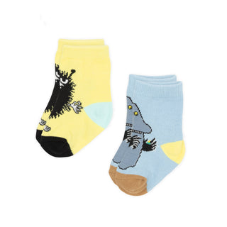Stinky & Groke Baby Socks, Double Pack