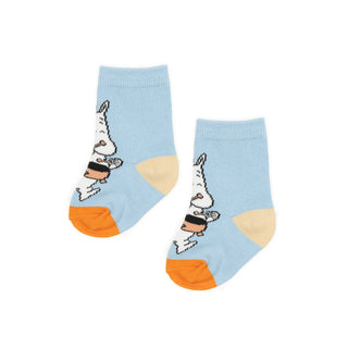 Moomintroll Baby Socks, Double Pack