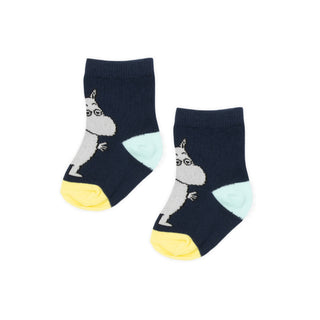 Moomintroll Baby Socks, Double Pack