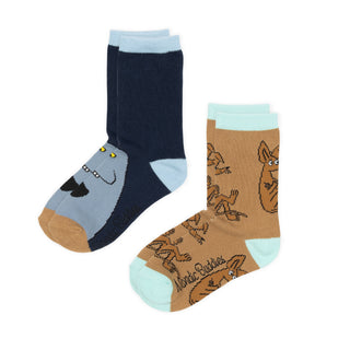 Groke & Sniff Kids Socks, Double Pack