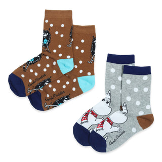 Moomintroll and Stinky Kids Socks, Double Pack