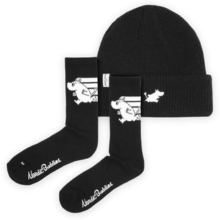 Moomintroll Active Socks and Beanie Combo