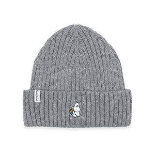 Moomintroll Embroidery Beanie