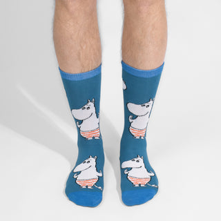 Moomintroll Swimming Men Socks