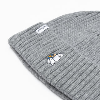 Moomintroll Embroidery Beanie