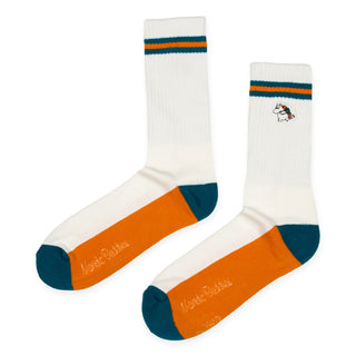 Moomintroll Embroidery Men Socks