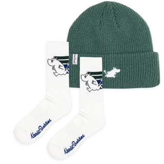 Moomintroll Active Socks and Beanie Combo