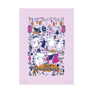 Moomin Party Poster