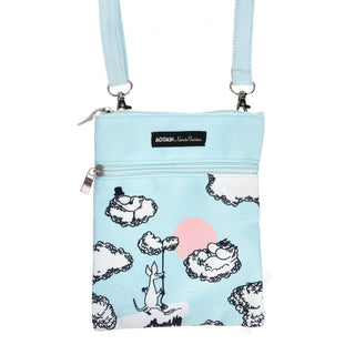 Moomins Up In The Clouds Passport Bag