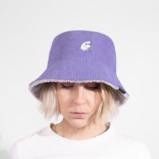 Moomintroll Ankle Ring Bucket Hat Corduroy
