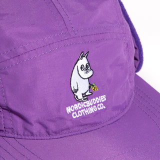 Moomintroll Nylon Cap With Ear Warmer