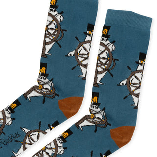 Moominpappa on Wheel Men's Socks