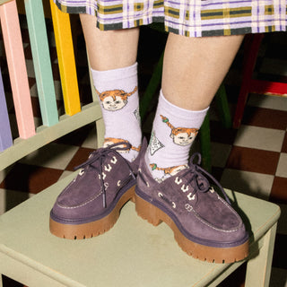 Pippi & Little Old Man Women's Socks