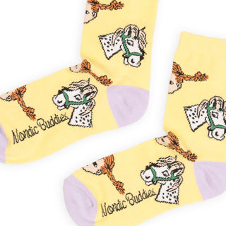 Pippi & Little Old Man Women's Socks