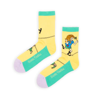Pippi and the Tightrope Women's Panel Socks