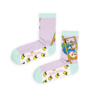 Pippi and the Ladders Women's Panel Socks