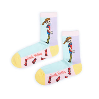 Pippi and Candy Women's Panel Socks