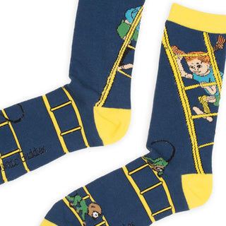 Pippi and the Ladders Men's Socks
