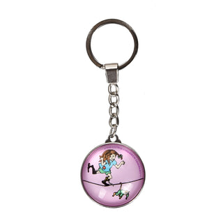 Pippi Glass Key Ring