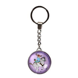 Pippi Glass Key Ring