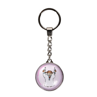 Pippi Glass Key Ring