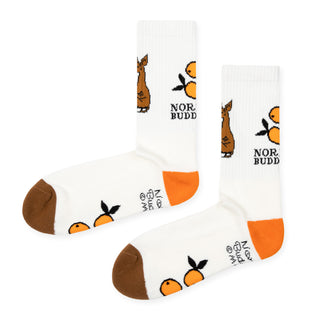 Sniff's Oranges Men's Retro Socks