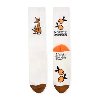 Sniff's Oranges Men's Retro Socks
