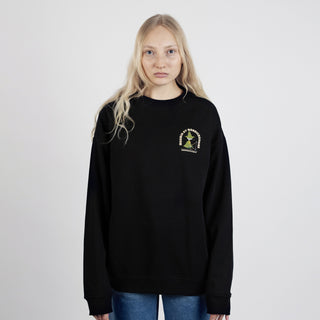 Snufkin Fishing Crewneck College Unisex