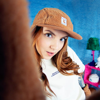 Sniff Fleece Cap With Ear Warmer