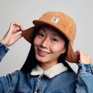 Sniff Fleece Cap With Ear Warmer