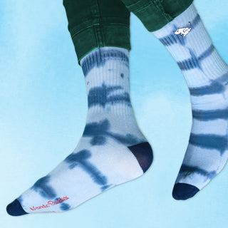Moomintroll Tie Dye Men Socks