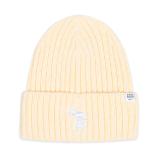 Mr. Clutterbuck Winter Hat Beanie Adult - Light Yellow