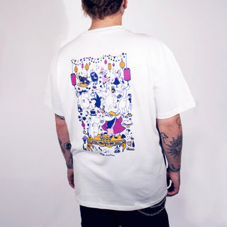 T-Shirt Moomintroll Party - White