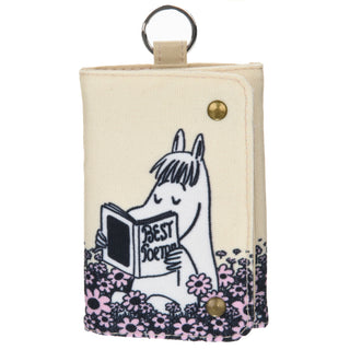 Snorkmaiden Reading Canvas Wallet - Yellow