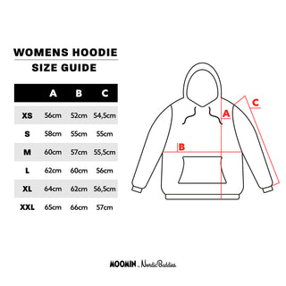 Moomintroll's Adventure Hoodie Women - Light Pink