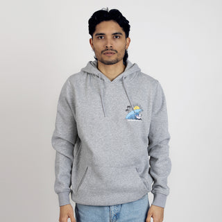 Hattifatteners Surf Trip Hoodie Unisex - Grey