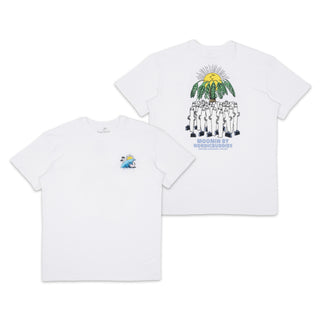 Hattifatteners Surf Trip T-Shirt Unisex - White