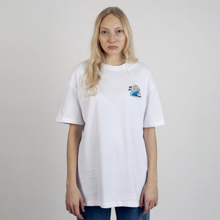 Hattifatteners Surf Trip T-Shirt Unisex - White