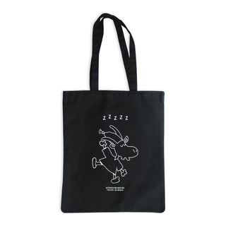 Mr. Clutterbuck Tote Bag - Black