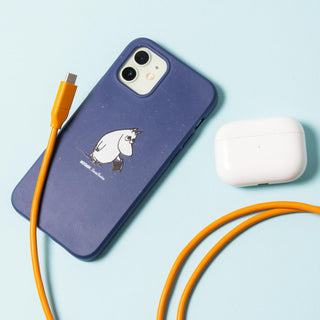 Moominpappa Humble iPhone Case Biodegradeable - Navy Blue