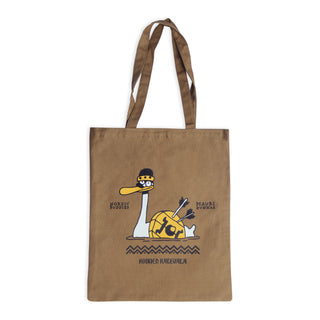 Mauri Kunnas The Canine Kalevala Tote Bag - Brown