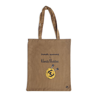 Mauri Kunnas The Canine Kalevala Tote Bag - Brown