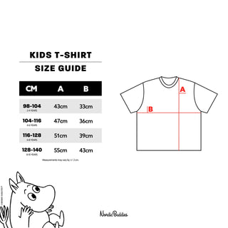 Moomintroll Beach Club Kids T-shirt