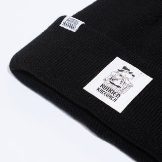 Fisherman Beanie The Canine Kalevala - Black